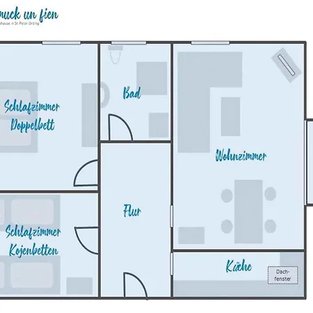 Apartament Schmuck Un Fien - Gemuetliches Urlaubszuhause Mit 2 Schlafzimmern Im Wunderschoenen Ortsteil Dorf Fuer Familien- Freunde- Und Paarurlaub *